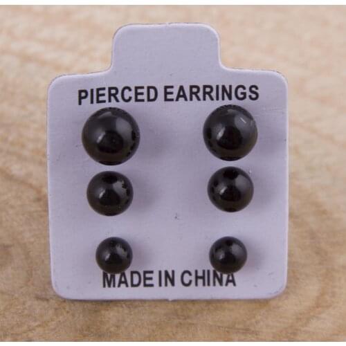 3 double Pearl Earrings