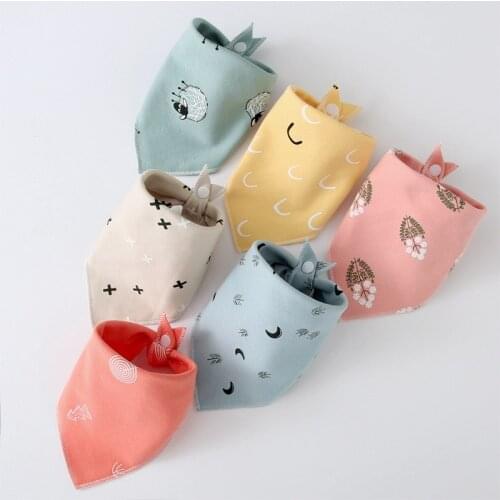 6-Pack Baby Bandana Bibs Up simples Baby Boys Bibs for Drooling and Teething, Super Absorbent Bibs Baby Shower Gift - Dawn Set