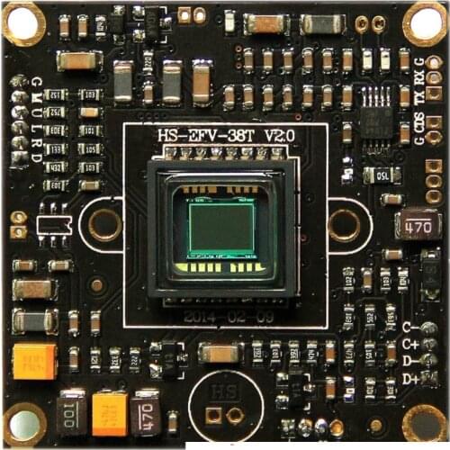 DIY 800TVL Sony 663 CCD+Effio-V 4141 DSP WDR Camera Module Board PCBA OSD Menu Control Cable HLC Motion Detection