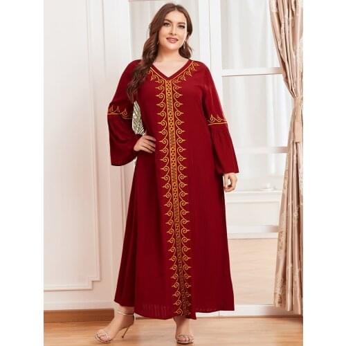 Eid Mubarak Turkey Abaya Dress Dubai Muslim Women Hijab Dresses Islamic Clothing Caftan Marocain Kaftan Vestido Musulmane Femme