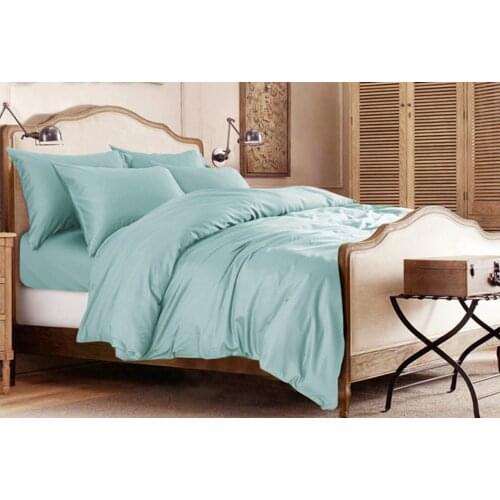 5 Pcs Set Fitted Sheet Duvet Cover Pillowcases 100% Egyptian Cotton Bedding 1600 TC King Size White Gray Blue Colors Customize