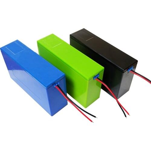 Lithium battery box 13S6P 48V 20Ah li-ion battery case+holder+nickel+13S 20A BMS For 18650 battery pack