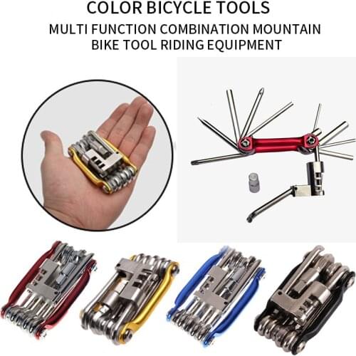 Multifunction Bicycle Repair Tool Set Screwdriver Wrench Socket Mountain Bike Maintenance Tool Kit Portable Car Tire Repair Tool