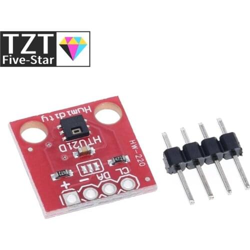 TZT HTU21D Temperature and Humidity Sensor Module Temperature Sensor Breakout for arduino