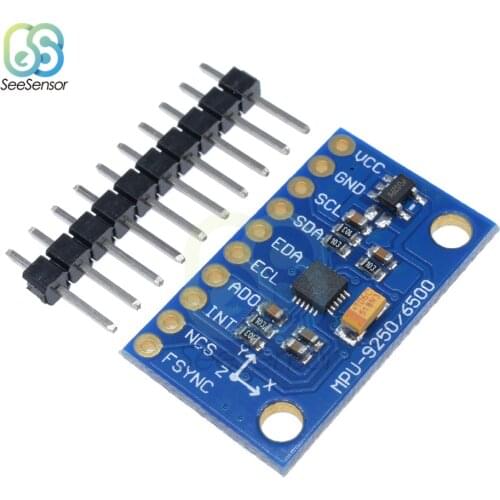 MPU9250 Attitude Gyro Accelerator Magnetometer Sensor Board Module I2C IIC SPI MPU 9250 MPU-9250 9-Axis