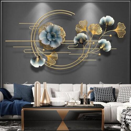 New Chinese Style Living Room Light Luxury Decoration Hanging Landscape Creative Background Wall Hanging Room Decor Aesthetic