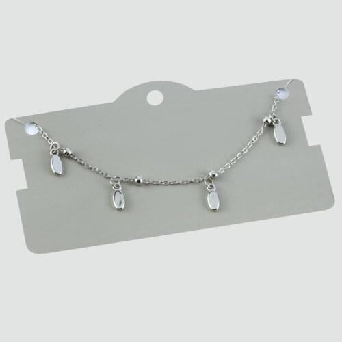 Oval Figured Zilli Anklets