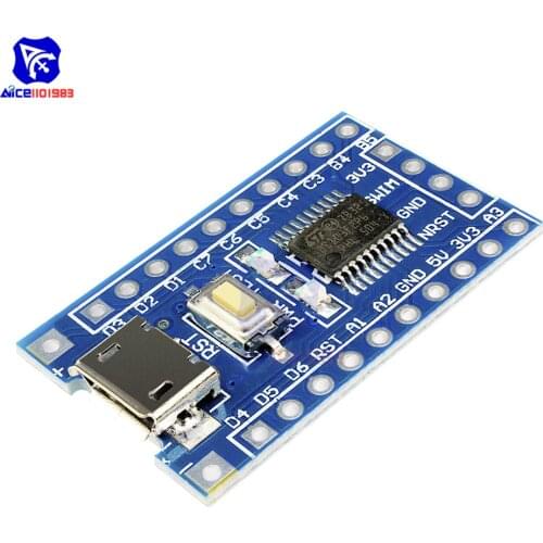 Diymore STM8S103F3P6 Development Board LED Indicator Micro USB 5V/3.3V STM8S STM8 Minimum System Core Module for Arduino