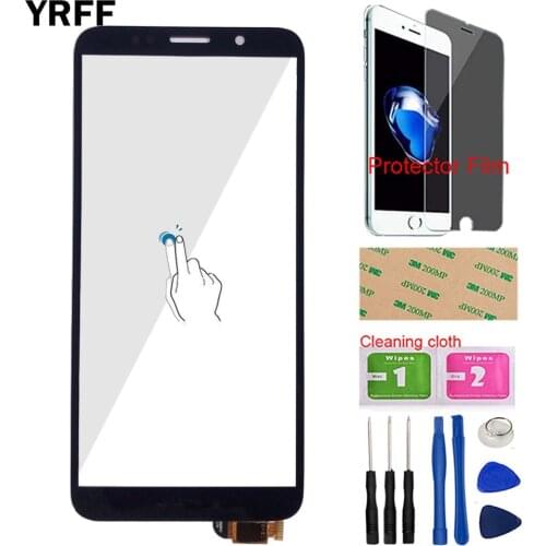 Touch Screen For Huawei Y5 Prime 2018 DRA-L02 DRA-L22 DRA-LX2 / Honor 7S 2018 Digitizer Screen Glass Sensor Glue Protector Film
