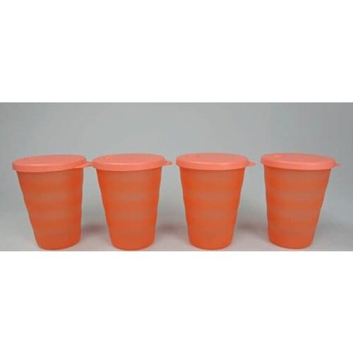 Tupperware Eco Cup Pipette Compatible 4 pcs Set (4x330 ml.)