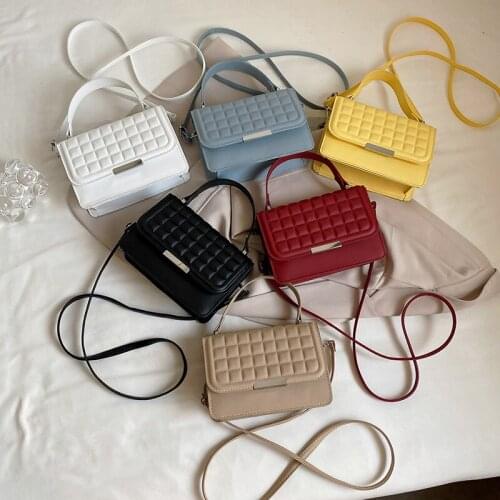 Women Small Square Bag 2021 New Fashion Female Shoulder Messenger Bag Designer Bags Luxury Handbag Clutch Mobile Phone Bag