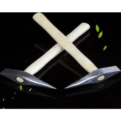 1pcs High Carbon Steel Hammer Handle Welding Welder Welding Slag Hammer Knock Rust Hand Tool Hand No Painful