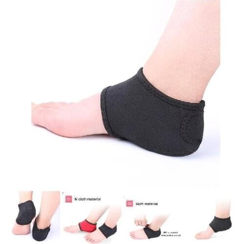 2Pcs Foot Ankle Pads Cushion Plantar Fasciitis Pain Relief Heel Arch Support Wrap WHShopping