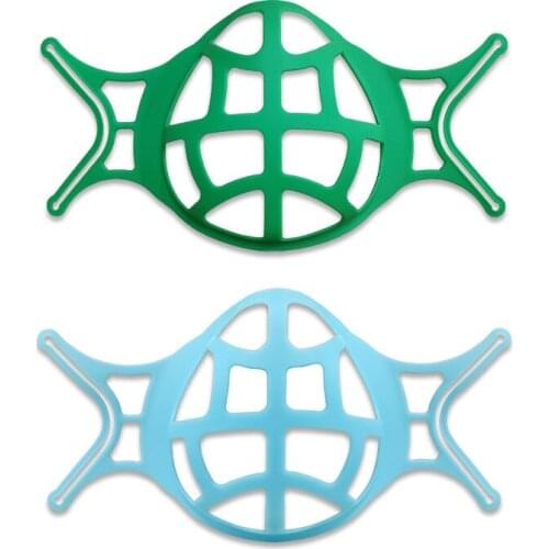 1/10PCS Reusable 3D Mask Holder Bracket Face Mask Inner Support Frame Comfortable Breathing Mask Holder Bracket Breathable