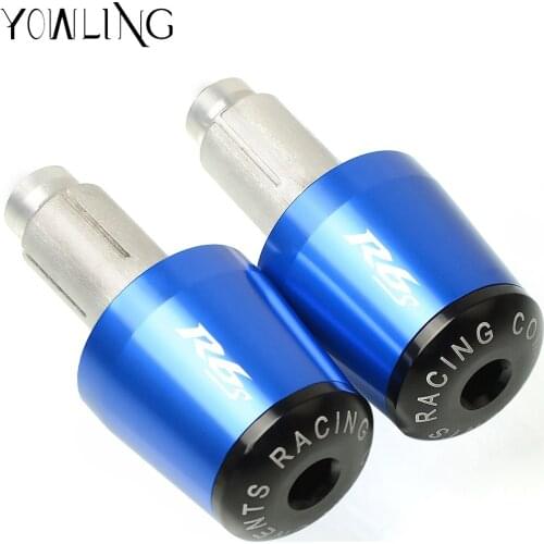 For YAMAHA R6S CANADA / EUROPE / USA VERSION 2006 2007 2008 2009 Motorcycle CNC Handlebar Grips Bar Ends Handle bar Cap Slider