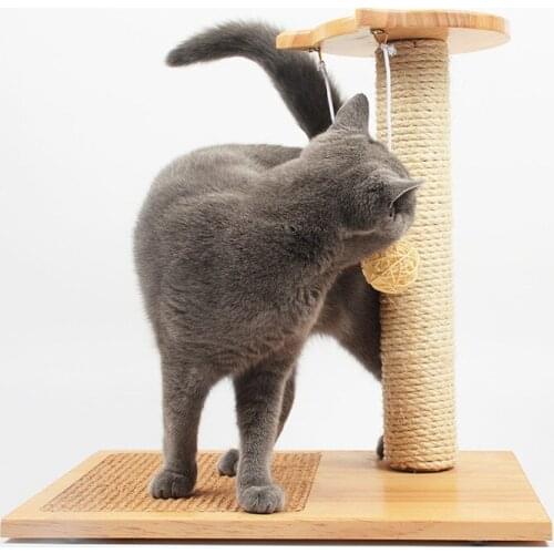 Cat Toys Pet Supplies Cat Rack Cat Platform Solid Wood Cat Climbing Frame