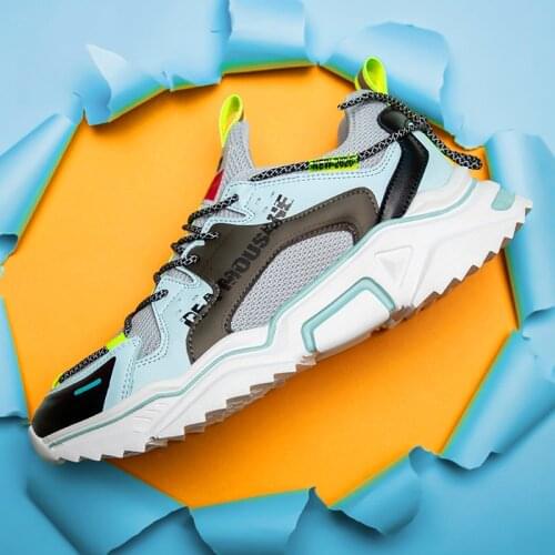 Korean Mens Casual Shoes Luminous Thick Bottom Tide Shoes Colourfull Breathable Sports Casual Shoes Mens Fashion Sneakers