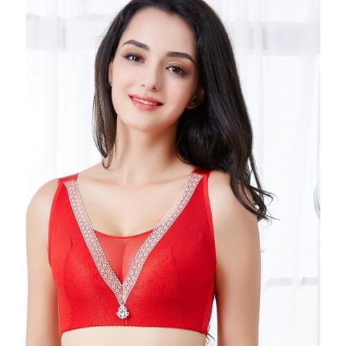 Nessayoo bh push up lace wireless bra crop top sexy lingerie hot erotic plus size bralette brassiere femme wide sheer bra 95-120