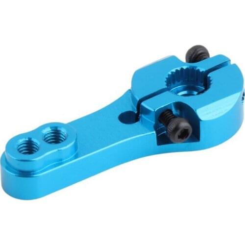 25T M3 Metal RC Servo Arm Horn For Futaba Savox Xcore HL HSP HD Power Blue