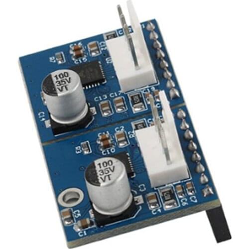 Expansion Module for Duet 2 Maestro 3D Printer Parts Dual Driver Expansion Module TMC2224 Up To 256 Microstepping Stepper Driver
