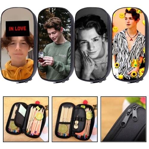 Payton Moormeier Pencil Case Boys Multifunctional Storage Box Children School Supplies Girl Cosmetic Bags High-Quality Pen Cases