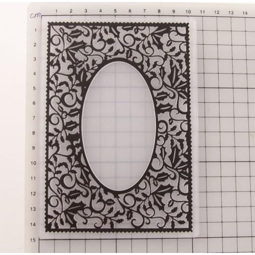 Scrapbooking Plastic Template Craft Card Making 10.5x14.8cm Stamp Stencils Molds Photo Album Embossing Folder 1 Pcs Crafts Decor