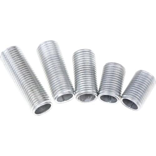5pcs M10 Hollow Screw Outer Diameter: 10mm Thread Distance: 1mm M10 Hollow Threaded Tube Hollow Screw Lamp Cap Fixing Screw