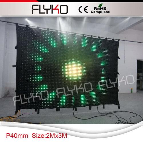 Party blast led backdrop led video display flightcase shipping
