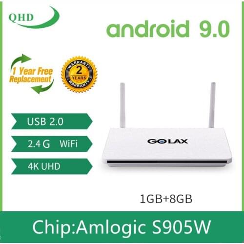 QHDTV GOLAX Q4 iptv box Smart TV Box Amlogic S905W Quad Core 1G DDR3 8G EMMC Media Player Smart ip tv Set top box Android 9.0