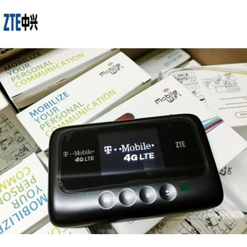 Unlocked ZTE MF915 Mobile Broadband T-MOBILE 4G LTE HOTSPOT Z915 850/1900/2100MHz Wireless Router 4G FDD WiFi Hotspot Free shipp