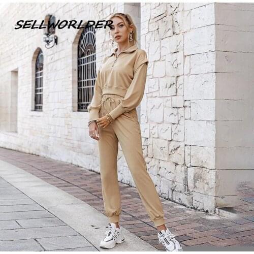 Женские осенние толстовки SELLWORLDER China At AliExpress