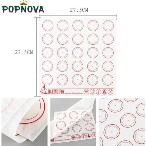 Silicone Dough Mat Bakeware Macaron Circles Pastry Oven Pasta Tool Baking Sheet Tray Liner Mat Cake Bakeware Pastry Accessories