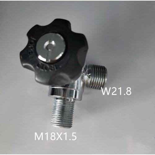 Aquarium CO2 Regulator Connector M18X1.5mm To w21.8 For Aquarium CO2 system Aquarium co2 Accessories