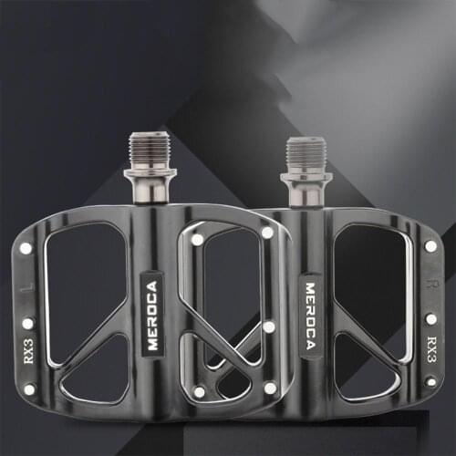 1 Pair Bicycle Pedals Mountain Bike Folding Bikes Cycling DU/bearing Pedals