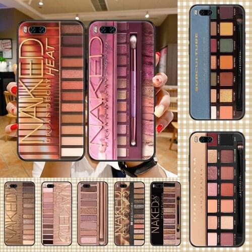 Naked Palette Eye shadow box Phone case For Xiaomi Mi Max Note 3 A2 A3 8 9 9T 10 Lite Pro Ultra black tpu hoesjes luxury Etui