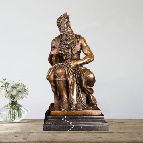 Michel Angelo bronze famous greek mythology art statue sculpture for collection