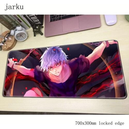 Tokyo Ghoul pad mousepad 700x300mm gaming mouse pad big gamer mouse mat Colourful pad game computer desk padmouse keyboard large