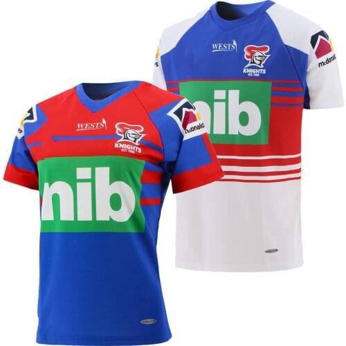 Newcastle Knights2021 Mens Replica Home/Away Rugby Jersey Sport Shirt