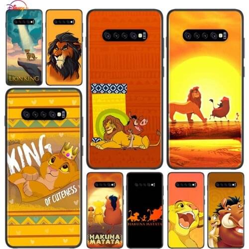 Soft TPU The Lion King Cool Silicone Cover For OPPO Realme Narzo 20 C15 C12 C1 C2 7i 7 6S 6 5 3 2 Global Pro Black Phone Case