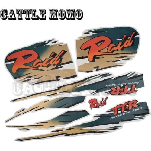 Motorcycle Decals Stickers Complete Graphic Kit Dirt Bike Sticker Decal For TTR250 Raid Decals Stickers