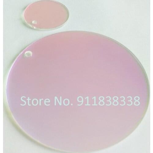 Rainbow Clear Acrylic Place Cards for Wedding Blank round Table Seating Cards mirror Acrylic Name Card Parties Guest Name tag