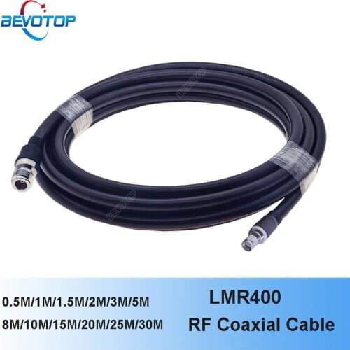 SMA Male to N Female LMR400 Cable Radio WIFI Extension Pigtail Jumper for 4G LTE Cellular Amplifier Cell Phone Signal Booster