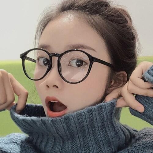 Spectacle Myopia Glasses Eyeglasses Frame Nerd Optical Frames Clear Lens Transparent Fashion