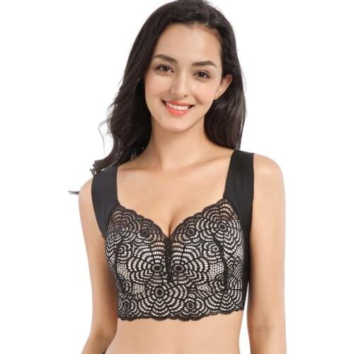 Sports sleep gathers to increase bra big size bra underwear women sports bra plus size