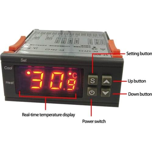 Stc-800 Aquarium Incubator Seafood Machine Electronic Number Microcomputer Temperature Controller Refrigeration and Heating