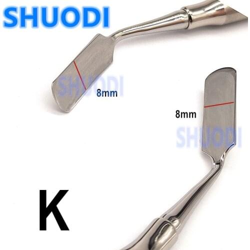 Double end Pichard Dental Implant Periosteal Elevator for Reflecting and Retractor Dental Seperator Tool Dentist Retractor