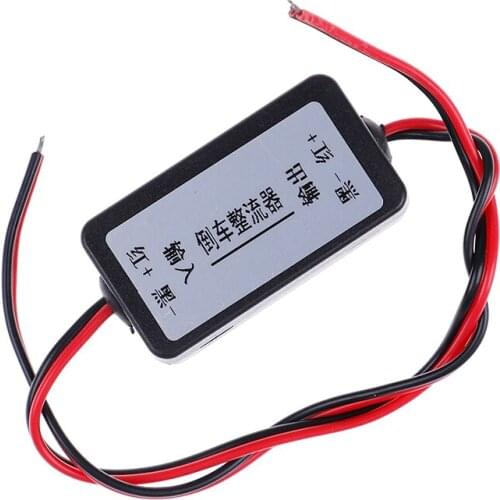Universal Car Rearview Camera Power Relay Regulator Car Camera Capacitor Filter Connector Car Backup Camera Relay High Quality