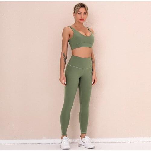 High Quality Yoga Suit Sports Set Female Summer Professional High-end Fashion Beginner Running Gym Quick-drying Sexy