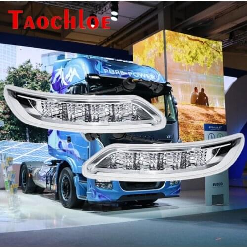 2Pcs Sun Visor LED Lights For IVECO Stralis Truck Trailer Cab Lamps Clearance Light 5801546548 Left 5801546522 Right