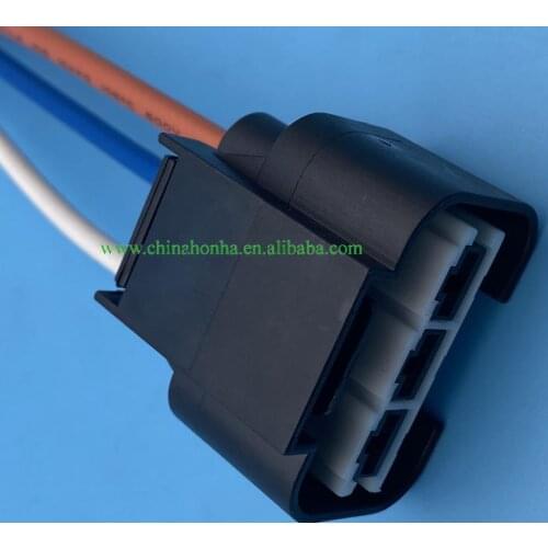 3-pin 1743271-2 electronic fan plug for resistance water tank female connector